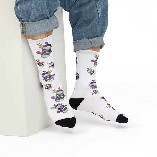 Media Crew Sublimadas Personalizadas – ¡Diseño Único para Pies con Personalidad!