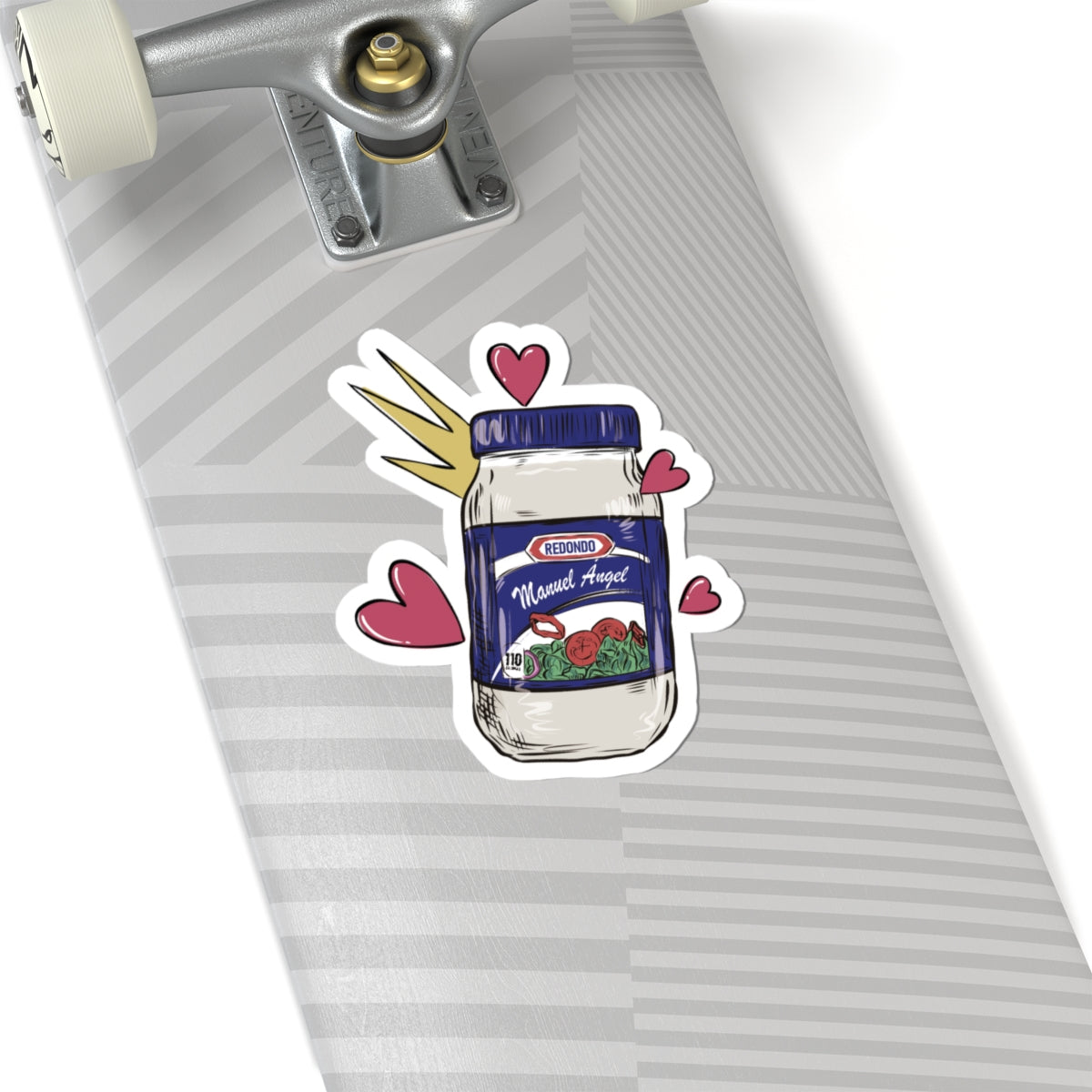 Stickers Troquelados “Manuel Ángel Redondo” – Arte, Humor y Mayonesa Emocional