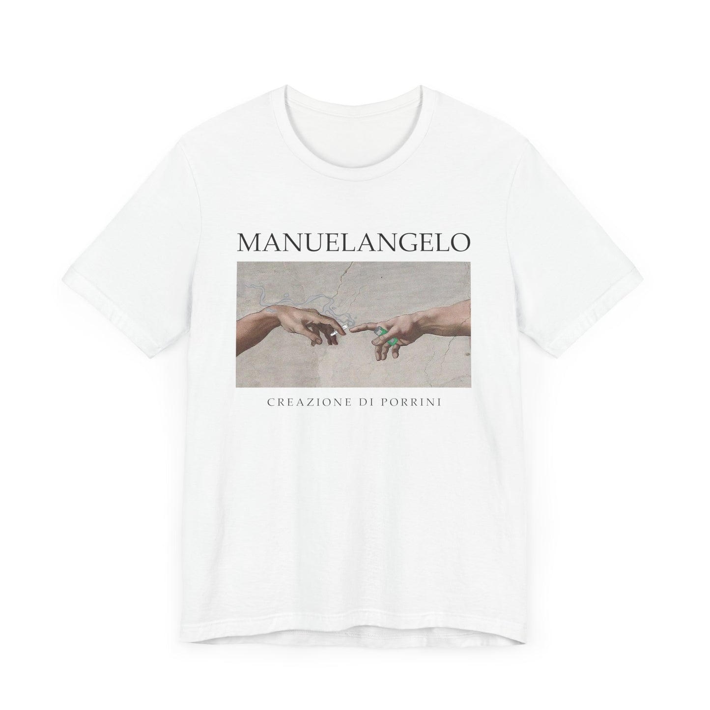 T-shirt Unisex "MANUELANGELO" – Arte Clásico, Algodón Suave y Ego Desmedido