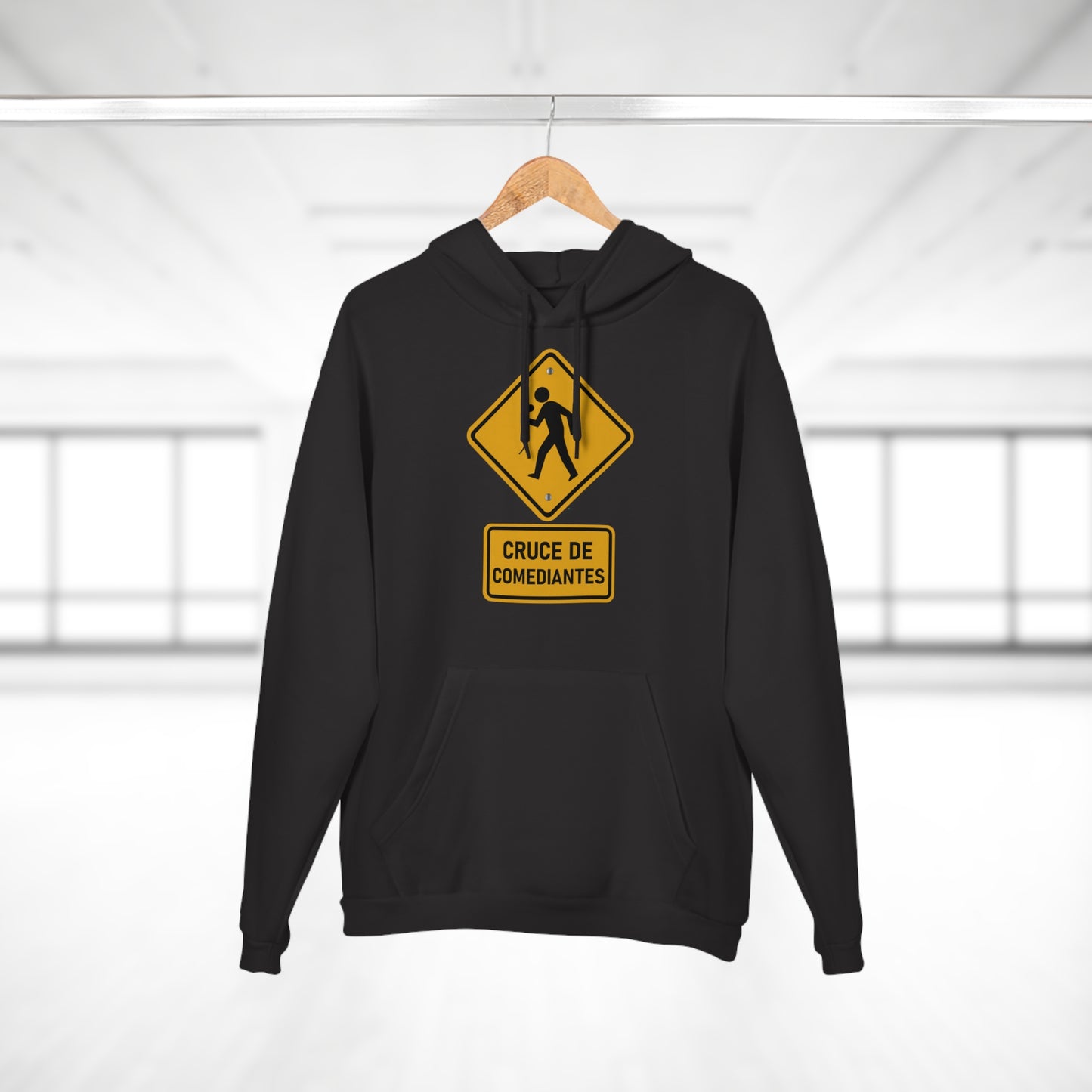 Hoodie Unisex – “Cruce de Comediantes