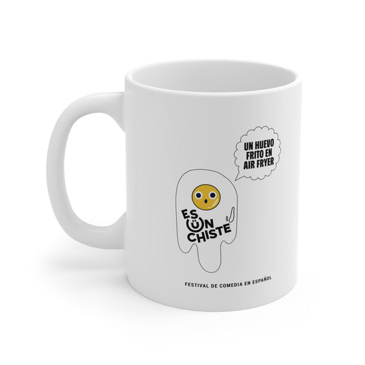 Taza Cerámica – “Un Huevo Frito en Air Fryer”