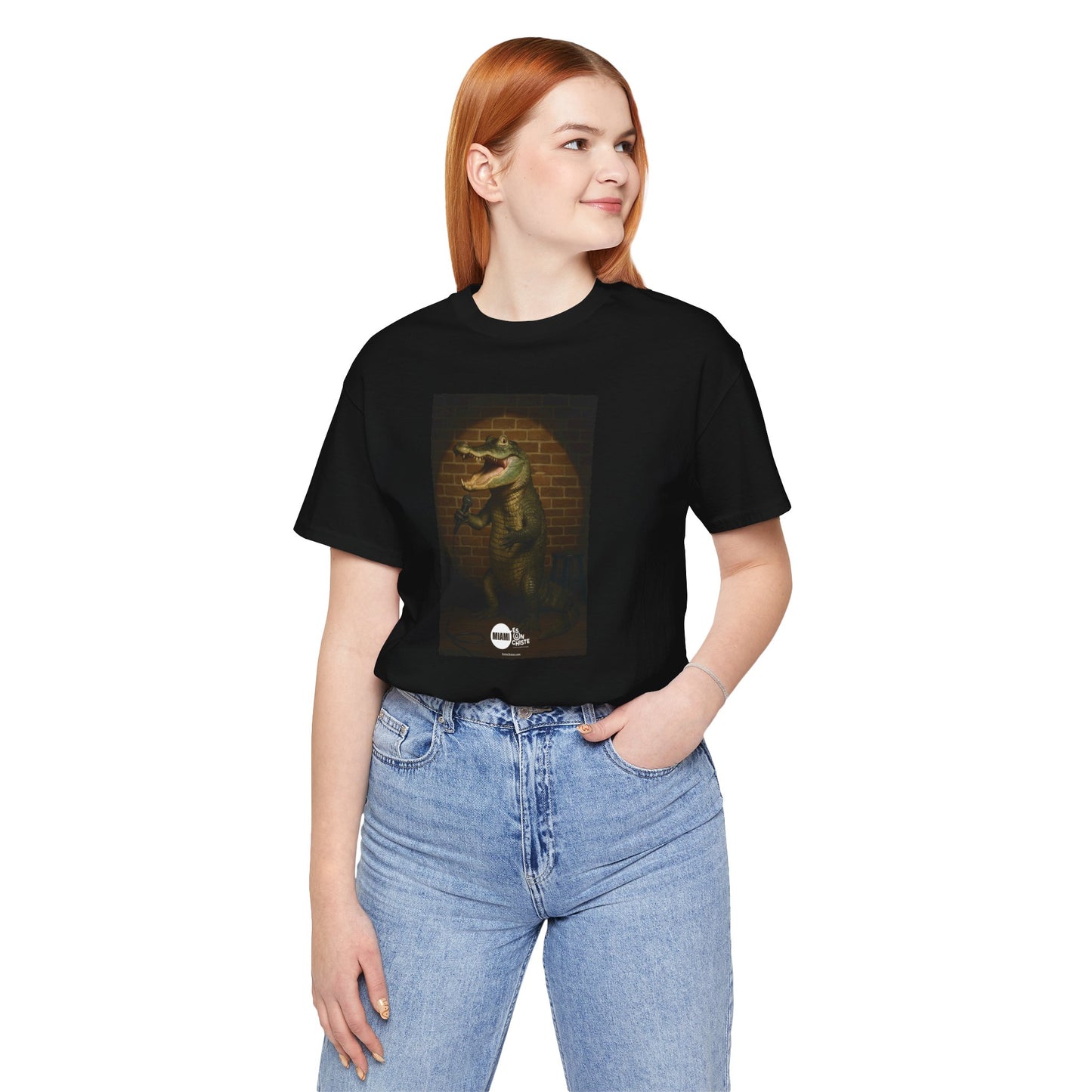 Camiseta Unisex Festival – Croc & Roll Humor