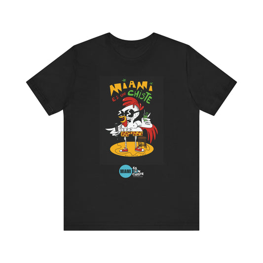 Camiseta Unisex Jersey – “Miami Es Un Chiste” Edición Festival