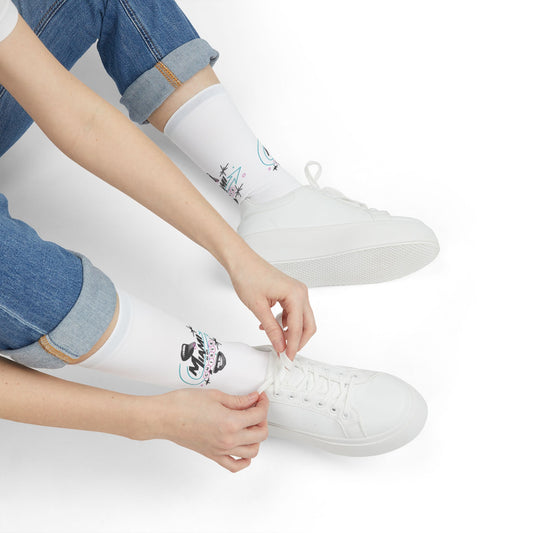 Calcetines de sublimación inspirados en Miami: estilo retro para una diversión informal