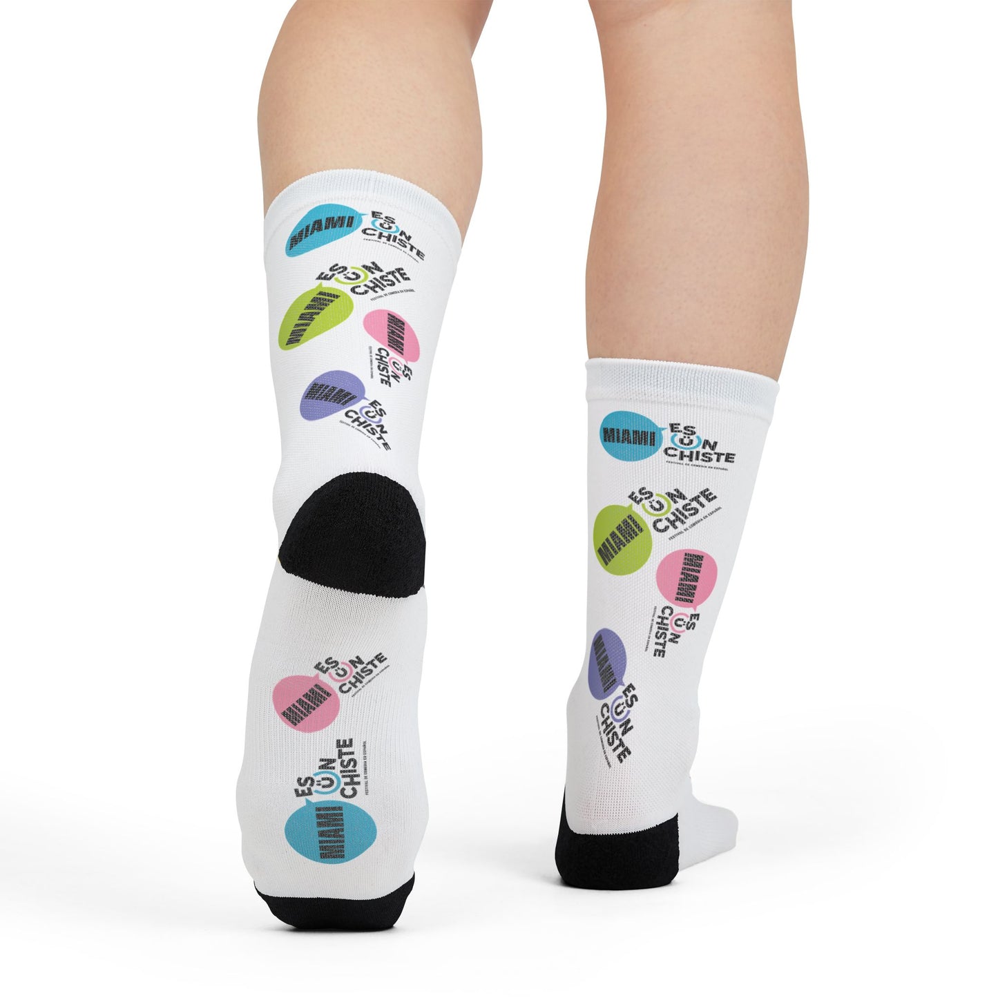 Calcetines de moda con sublimación, un regalo único para amigos amantes de la diversión, imprescindibles para festivales, ropa acogedora para el hogar, calcetines con diseño vibrante.