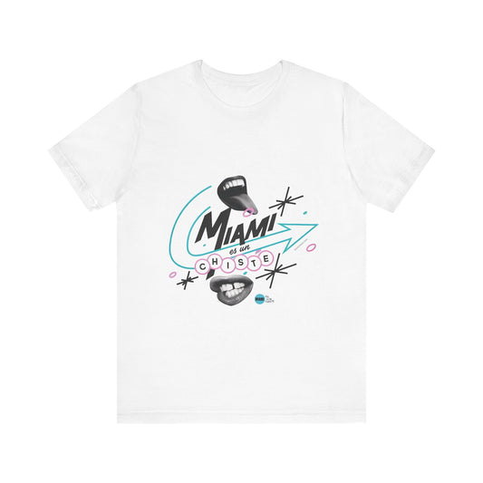 "T-shirt 'Miami Vice… pero versión comedia'"