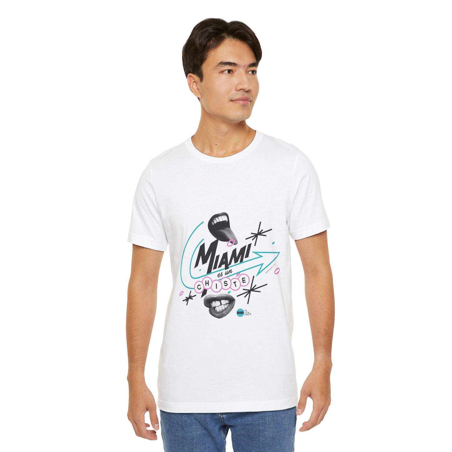 "T-shirt 'Miami Vice… pero versión comedia'"