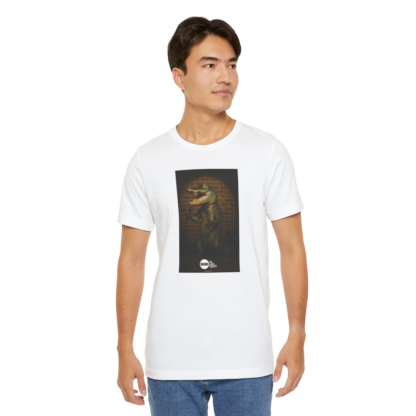 Camiseta Unisex Festival – Croc & Roll Humor