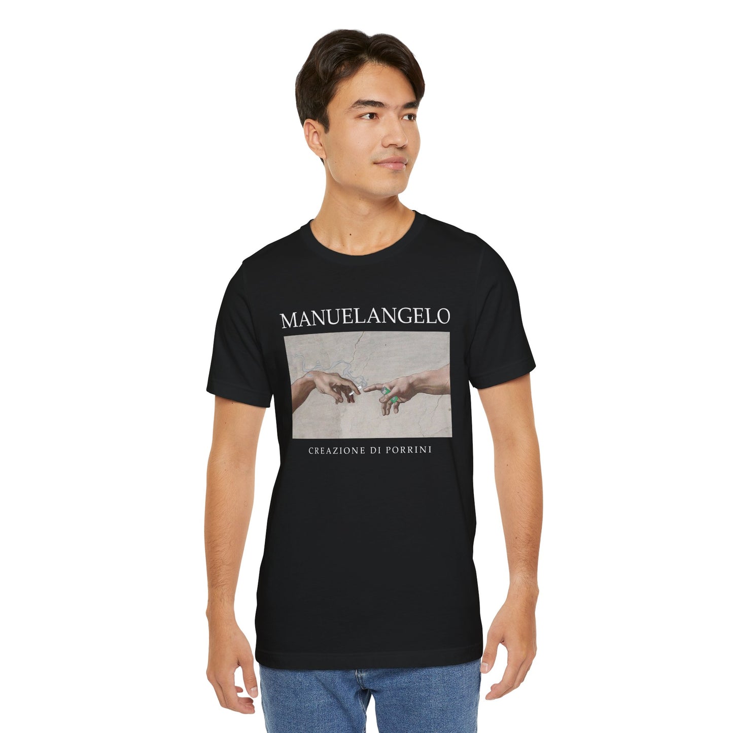 T-shirt Unisex "MANUELANGELO" – Arte Clásico, Algodón Suave y Ego Desmedido
