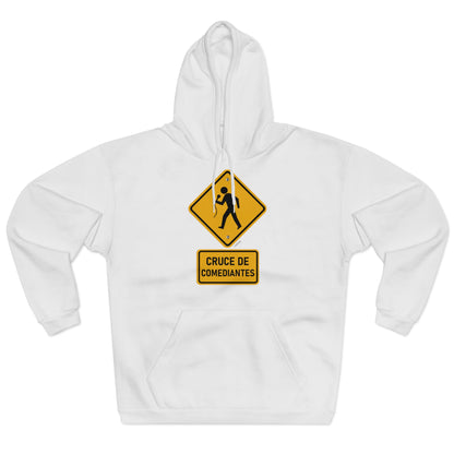 Hoodie Unisex – “Cruce de Comediantes
