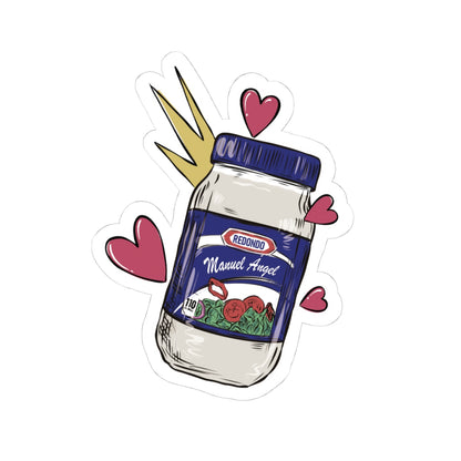 Stickers Troquelados “Manuel Ángel Redondo” – Arte, Humor y Mayonesa Emocional