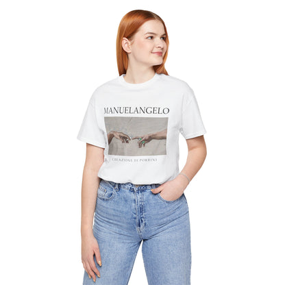 T-shirt Unisex "MANUELANGELO" – Arte Clásico, Algodón Suave y Ego Desmedido

