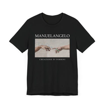 T-shirt Unisex "MANUELANGELO" – Arte Clásico, Algodón Suave y Ego Desmedido
