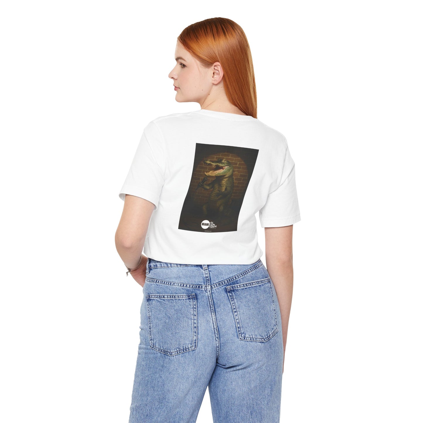 Camiseta Unisex Festival – Croc & Roll Humor