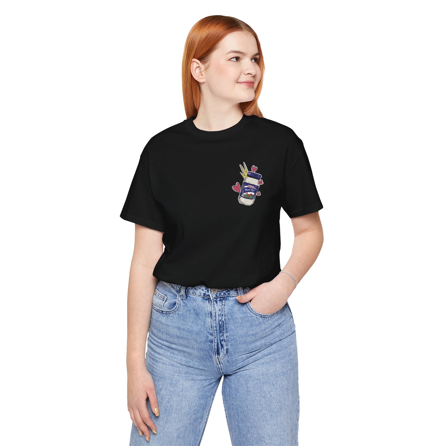 Camiseta Negra Unisex con Diseño "Cute-irónicamente-irresistible" – Para Gente con Buen Gusto y Cero Vergüenza
