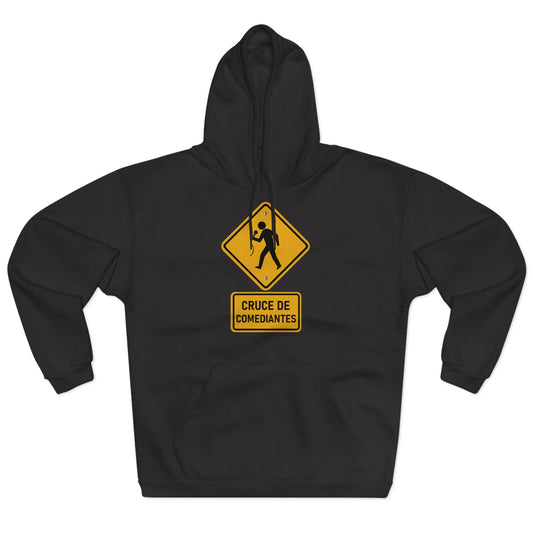 Hoodie Unisex – “Cruce de Comediantes
