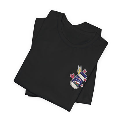 Camiseta Negra Unisex con Diseño "Cute-irónicamente-irresistible" – Para Gente con Buen Gusto y Cero Vergüenza

