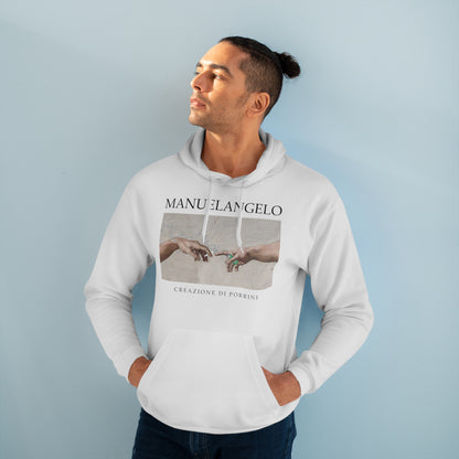 Hoodie "MANUELANGELO" – Para Amantes del Arte con Frío Existencial