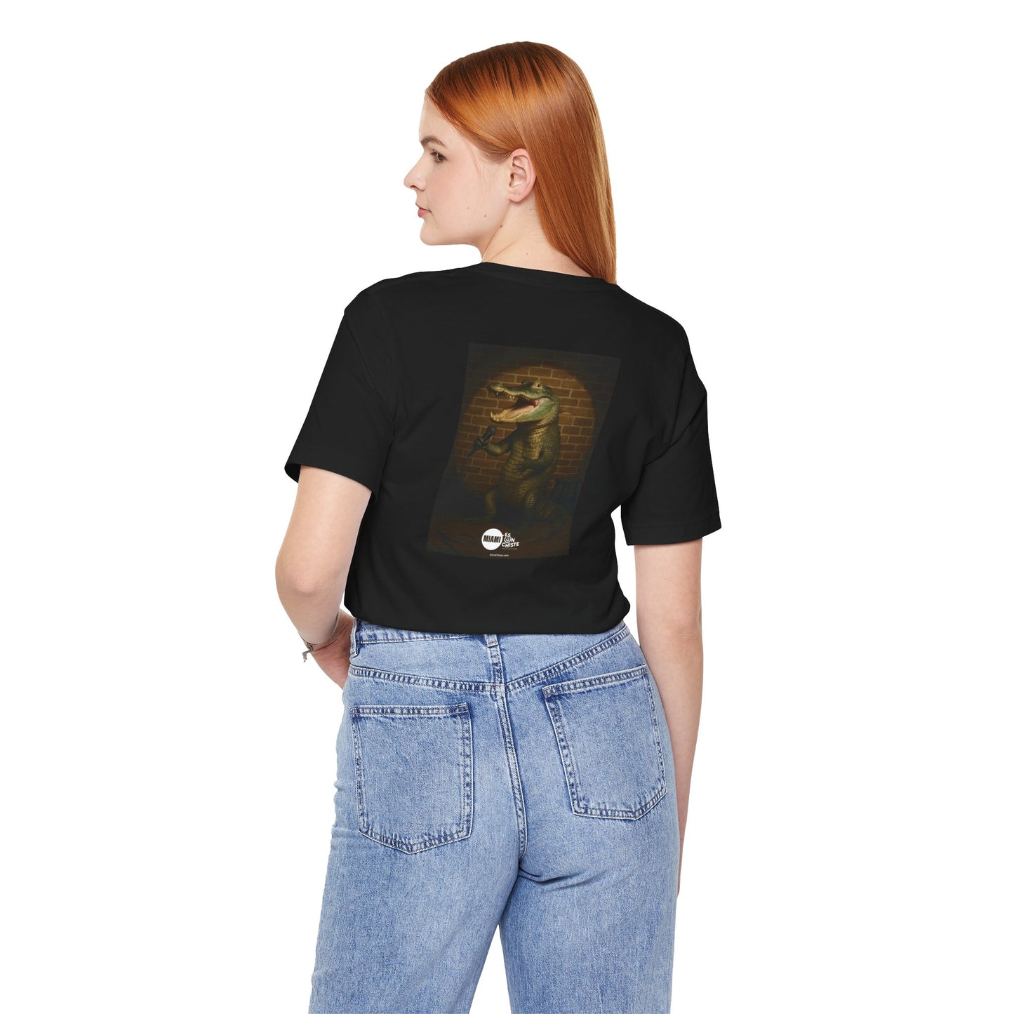 Camiseta Unisex Festival – Croc & Roll Humor