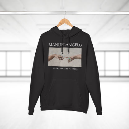 Hoodie "MANUELANGELO" – Para Amantes del Arte con Frío Existencial
