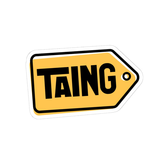 Sticker TAING – El Sticker Que Habla Por Ti
