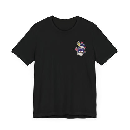 Camiseta Negra Unisex con Diseño "Cute-irónicamente-irresistible" – Para Gente con Buen Gusto y Cero Vergüenza
