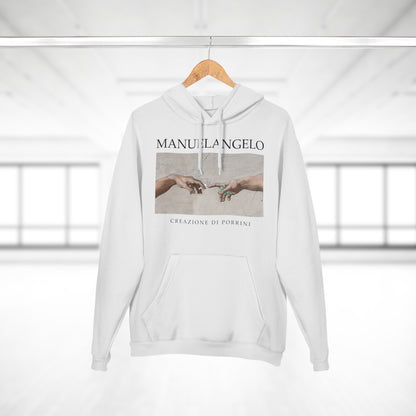 Hoodie "MANUELANGELO" – Para Amantes del Arte con Frío Existencial